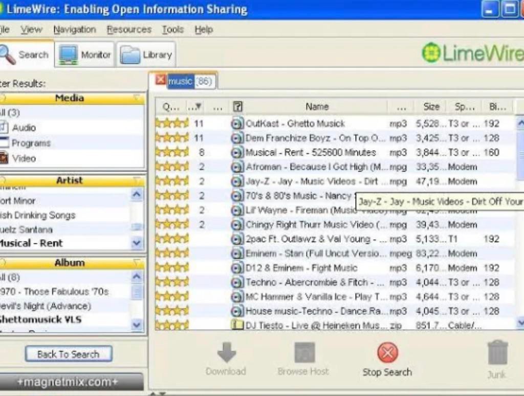 Limewire Is The OG Streaming Service