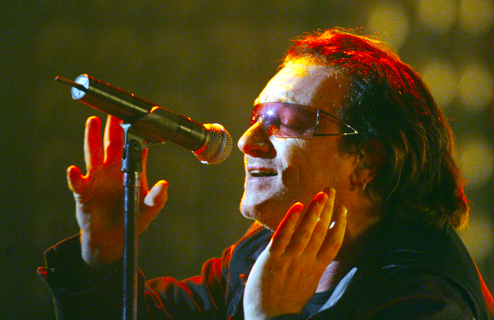 Bono And Friends Record "What's Goin On"