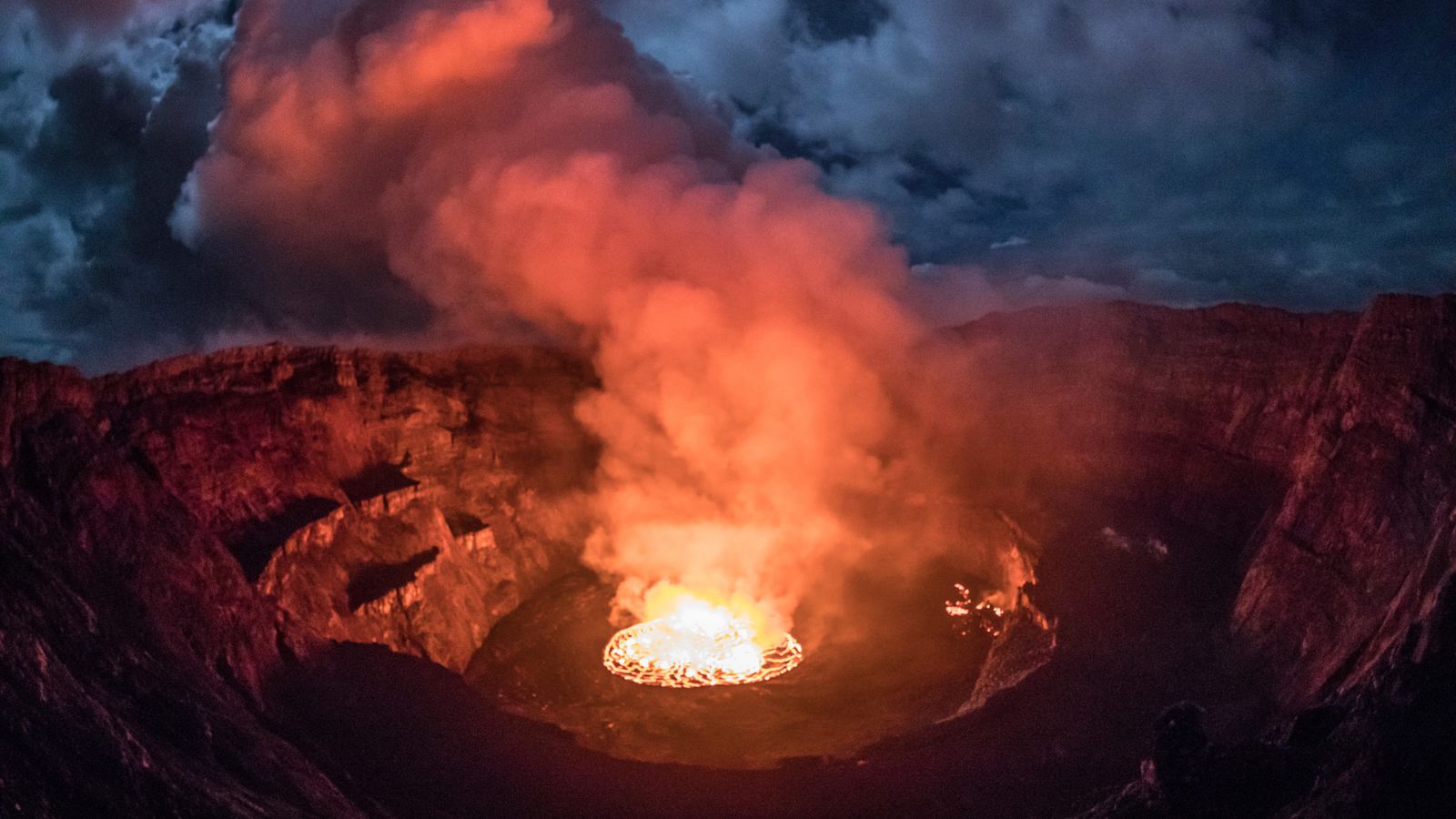 Mount Nyiragongo Erupts
