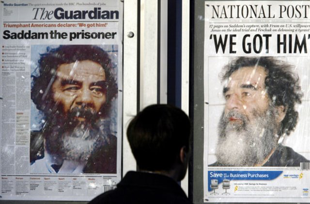 Saddam Hussein Is Captured