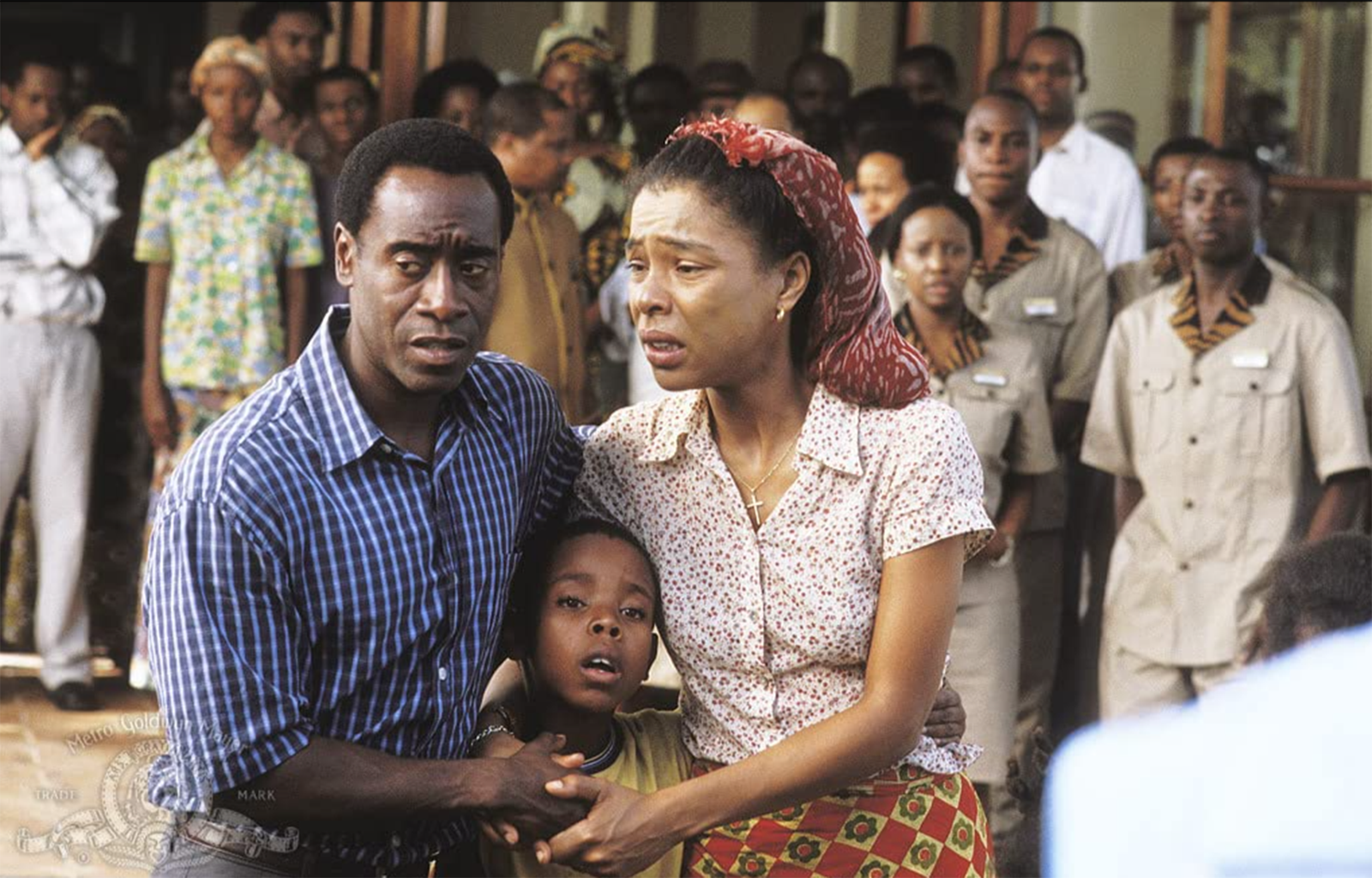 "Hotel Rwanda" Premieres