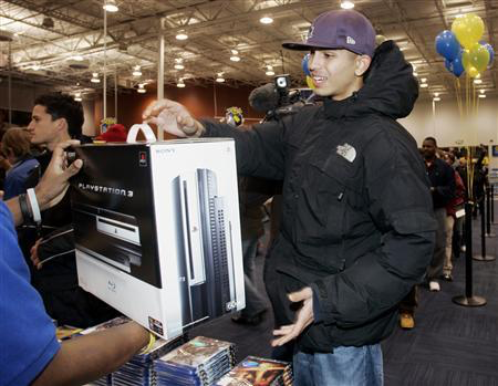 The Sony PS3 Debuts