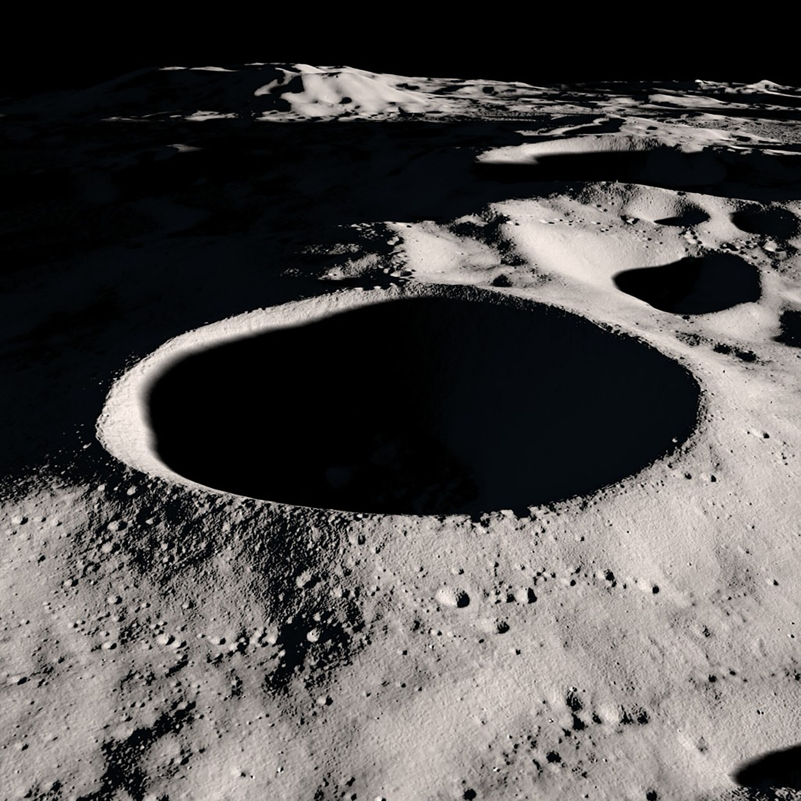 There's Water On The Moon