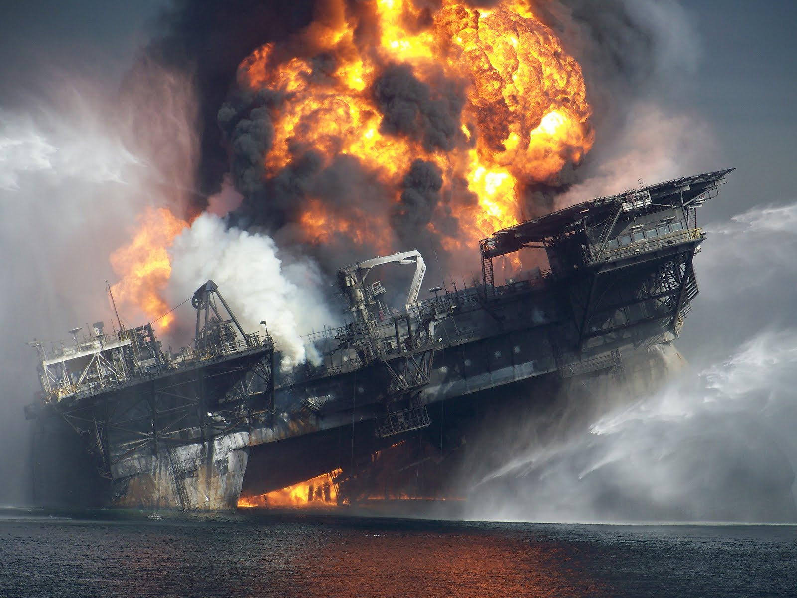 The Deepwater Horizon Drill Explodes
