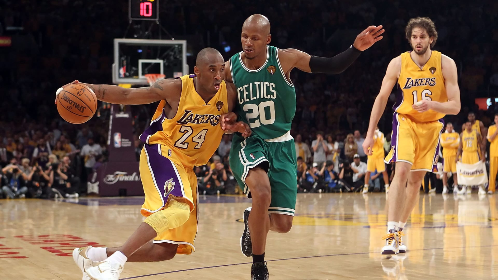 The Lakers Beat The Celtics In The NBA Finals