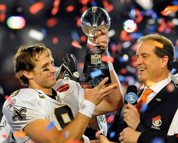 The Saints Win The Super Bowl