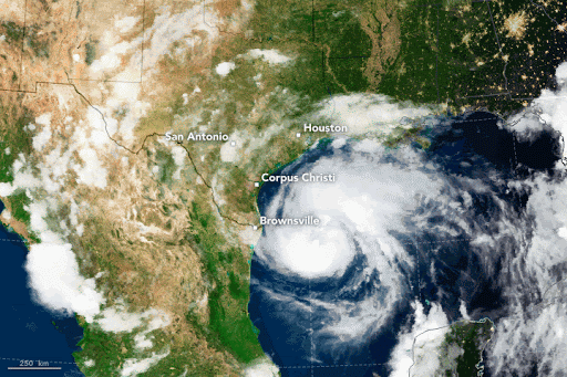 Hurricane Sandy Hits