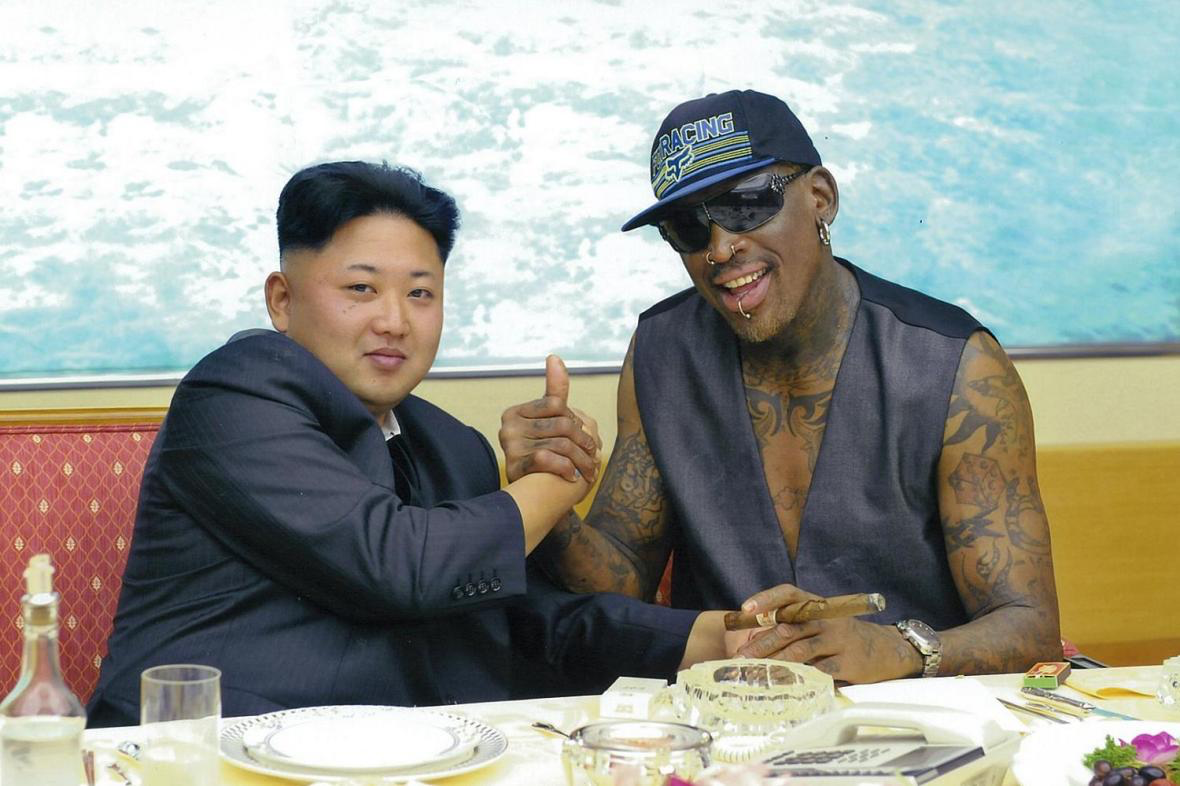 Dennis Rodman Meets With Kim Jong Un