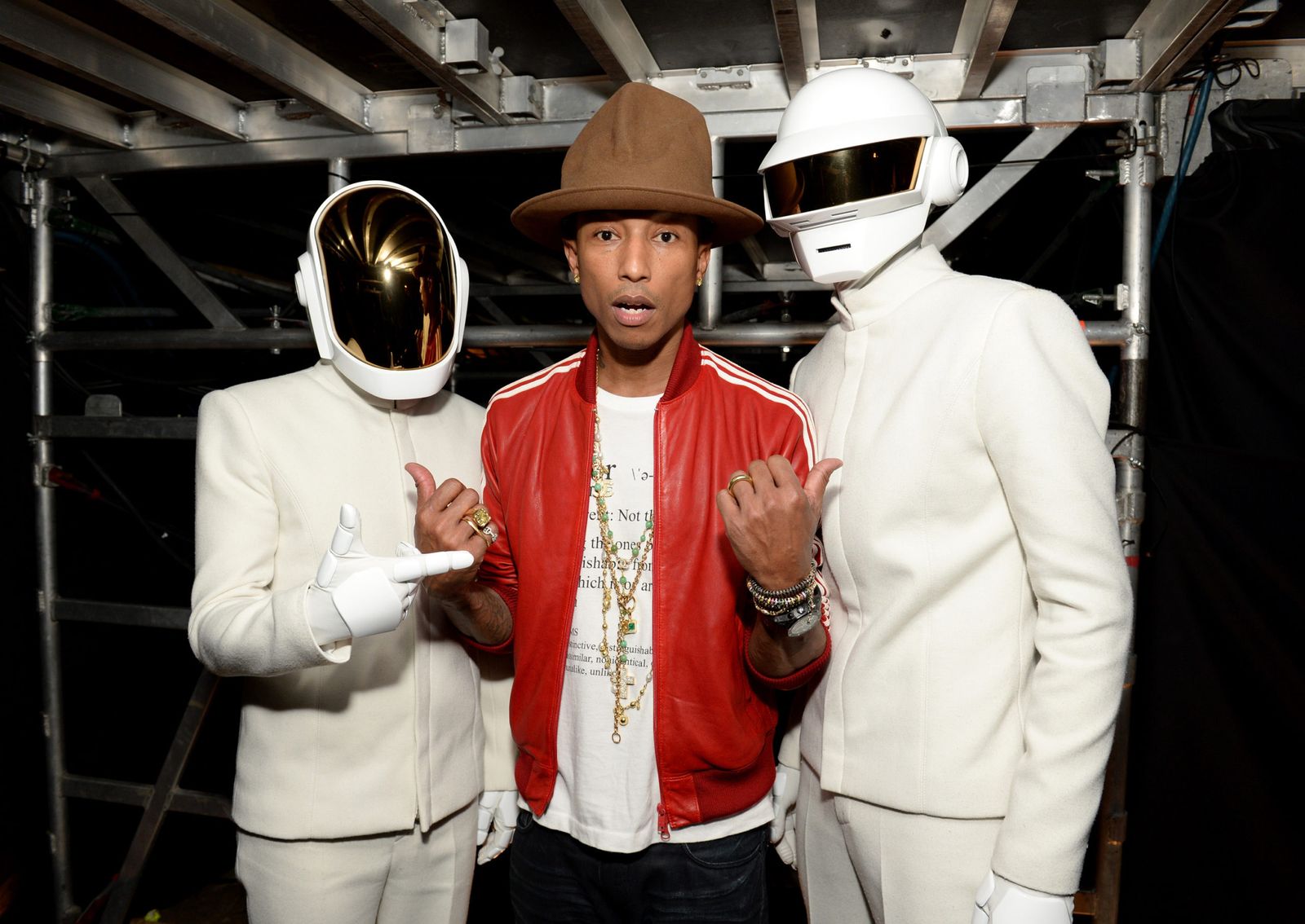 Pharrell & Daft Punk Get Lucky