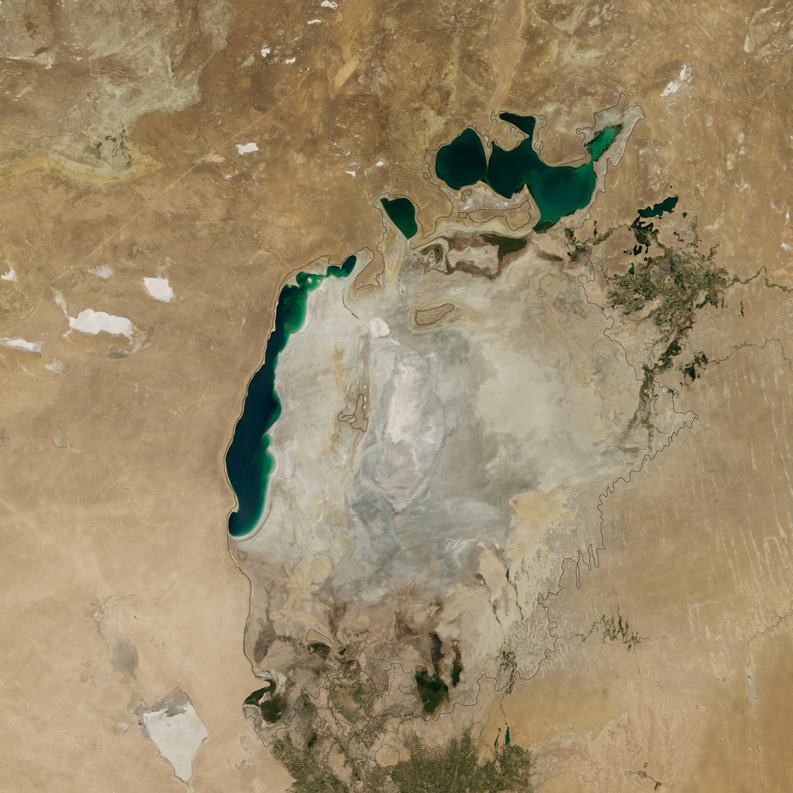 The Aral Sea Is Dry
