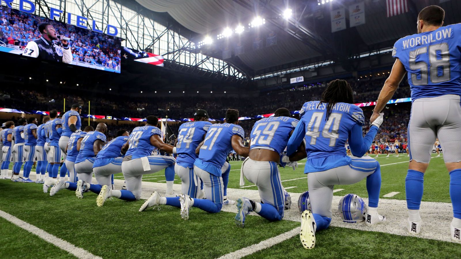 Players Must Stand For The Anthem
