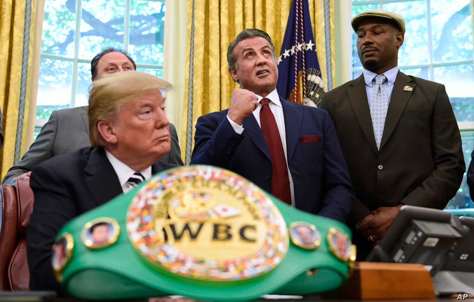 Trump Pardons Late Boxing Champ