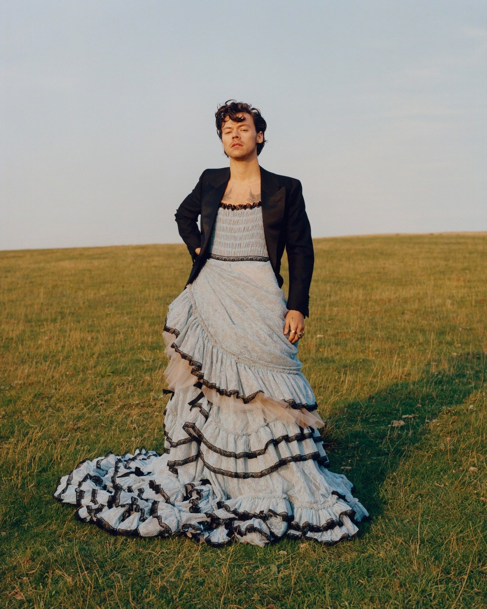 Harry Styles Goes Vogue