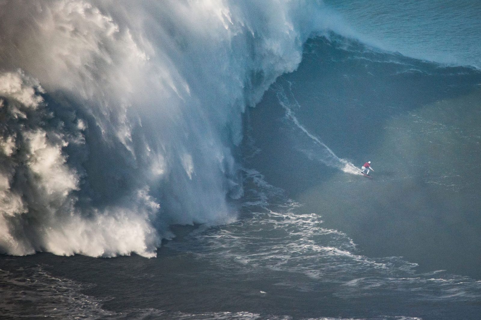 The Largest Wave Ever Surfed