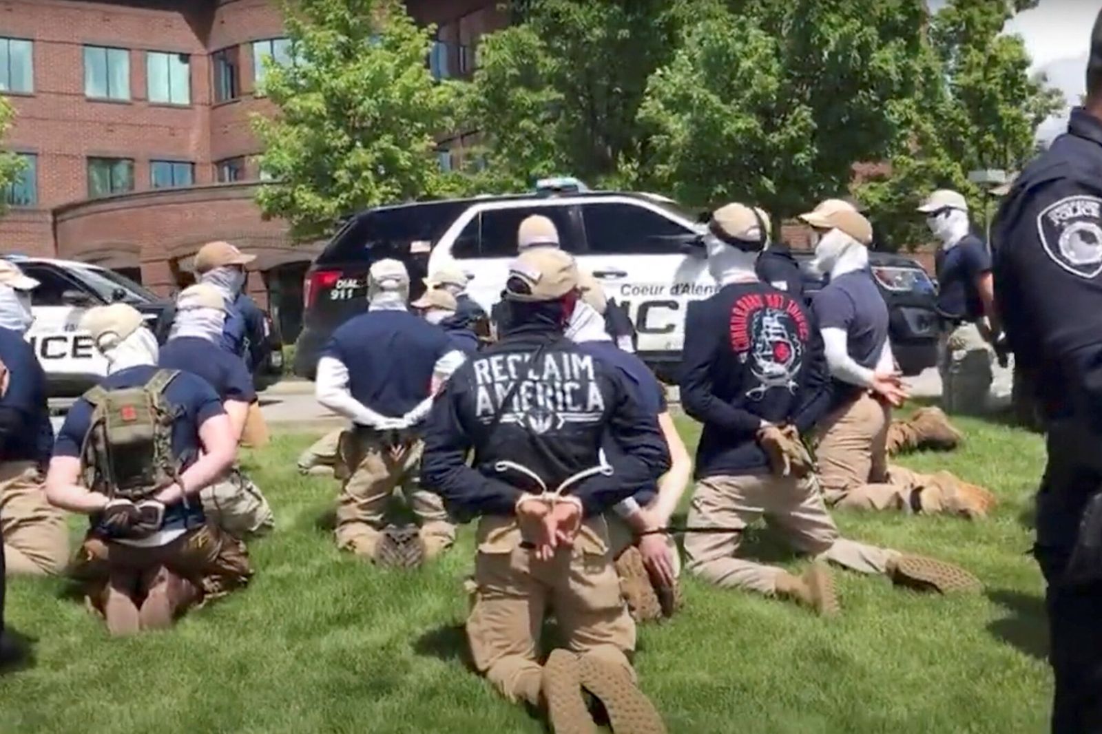 31 White Supremacists Are Arrested