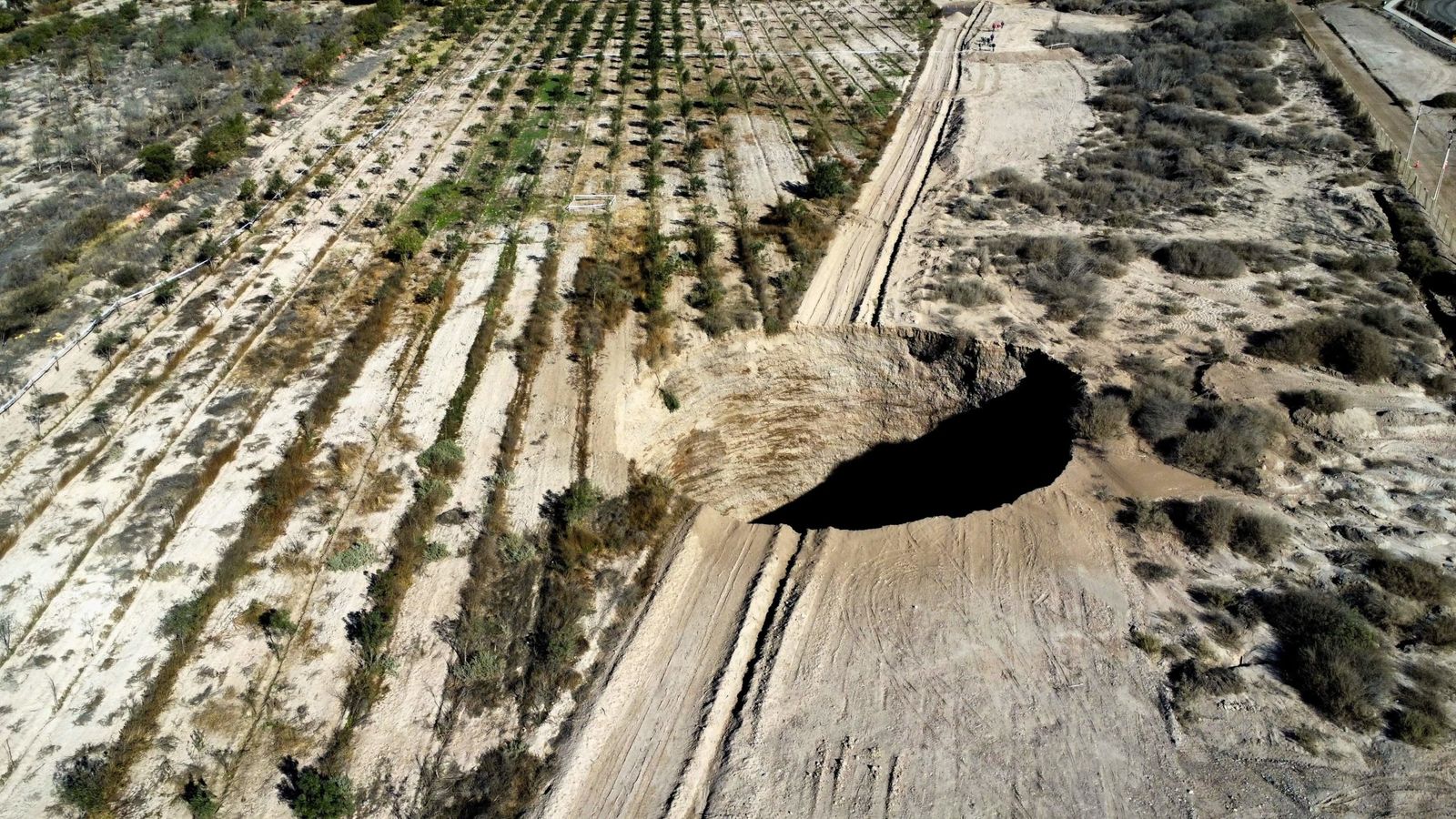 Mystery Sinkhole Appears In Chile