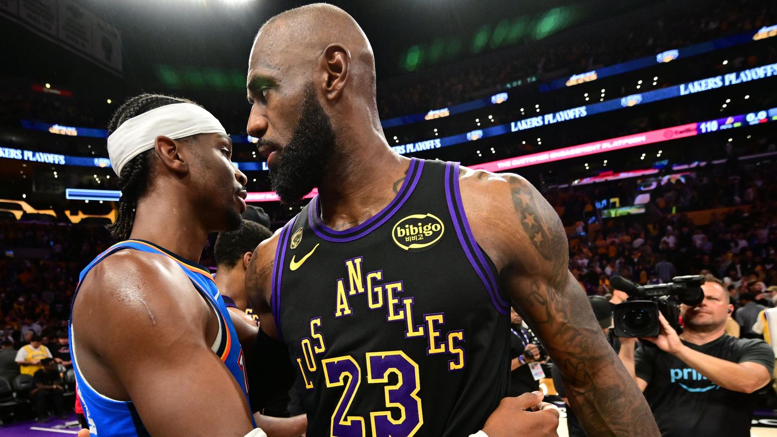 Thunder Sweep Lakers
