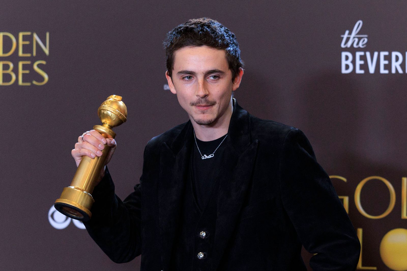 Timothée Wins Golden Globe